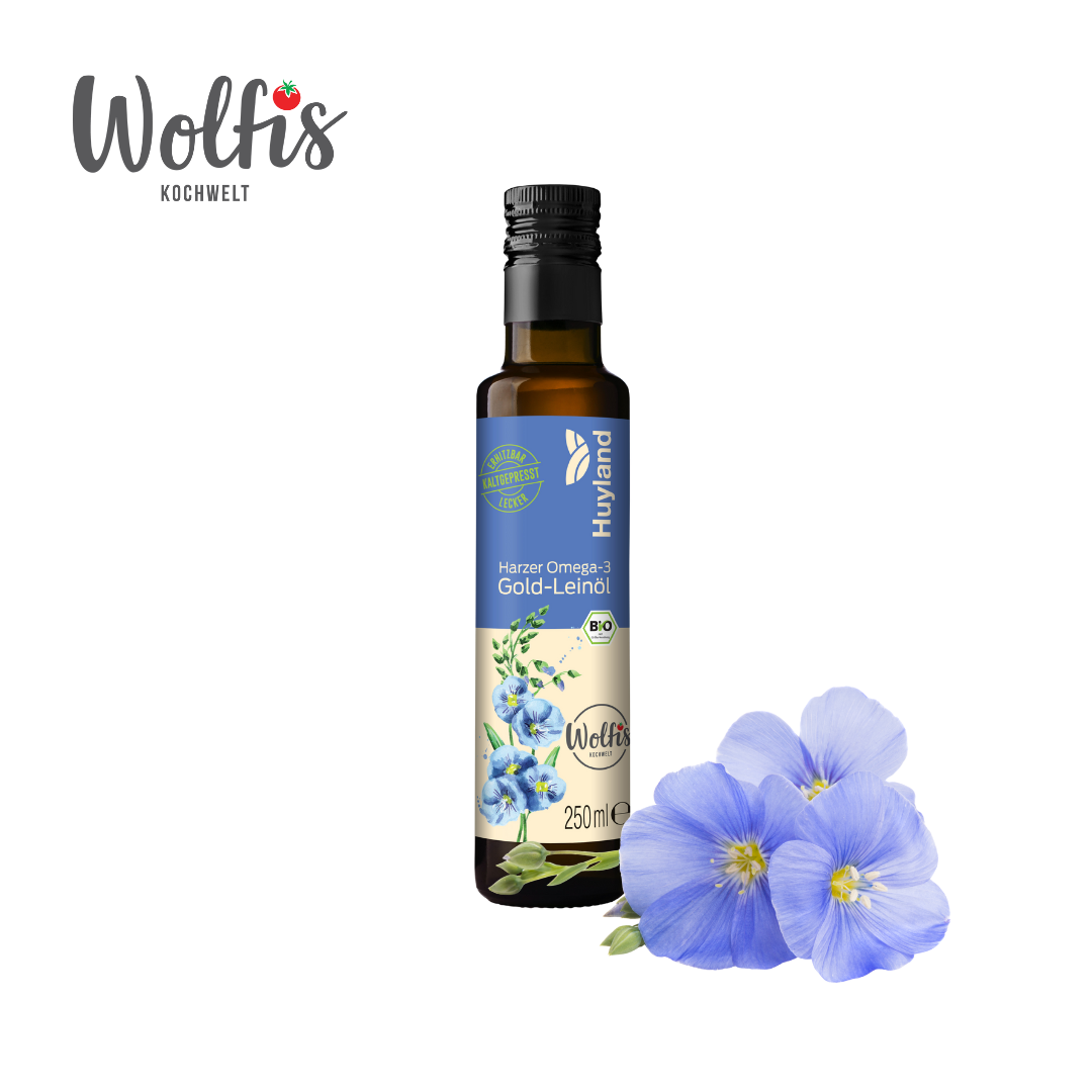 Bio Wolfis Gold-Leinöl