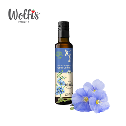 Bio Wolfis Gold-Leinöl