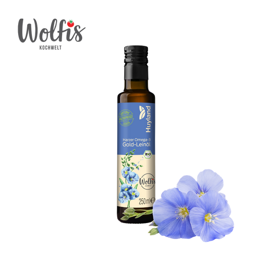Bio Wolfis Gold-Leinöl