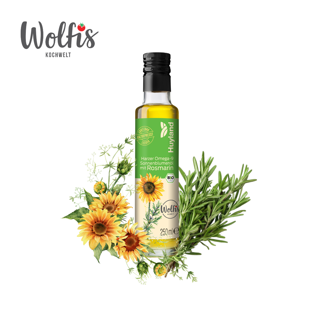 Bio Wolfis Sonnenblumenöl mit Rosmarin