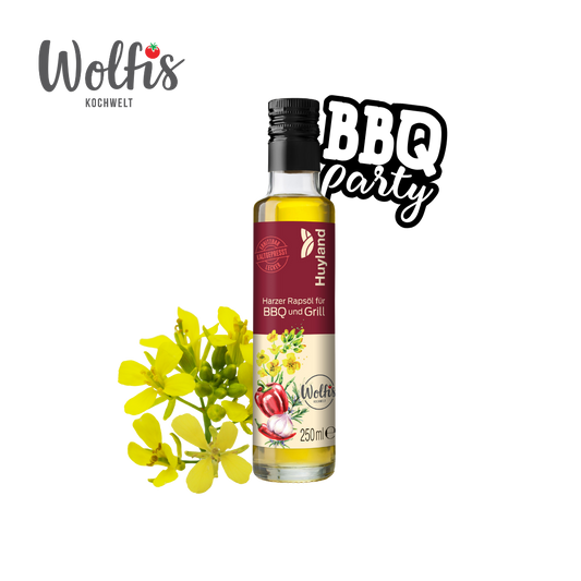 Wolfis Harzer Rapsöl für BBQ und Grill