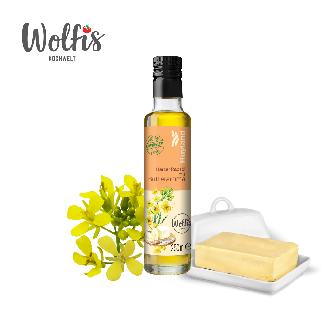 Wolfis Rapsöl mit Butteraroma