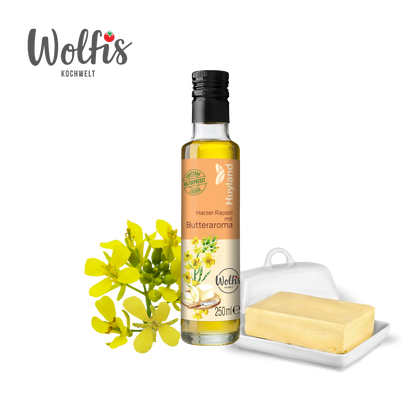 Wolfis Rapsöl mit Butteraroma