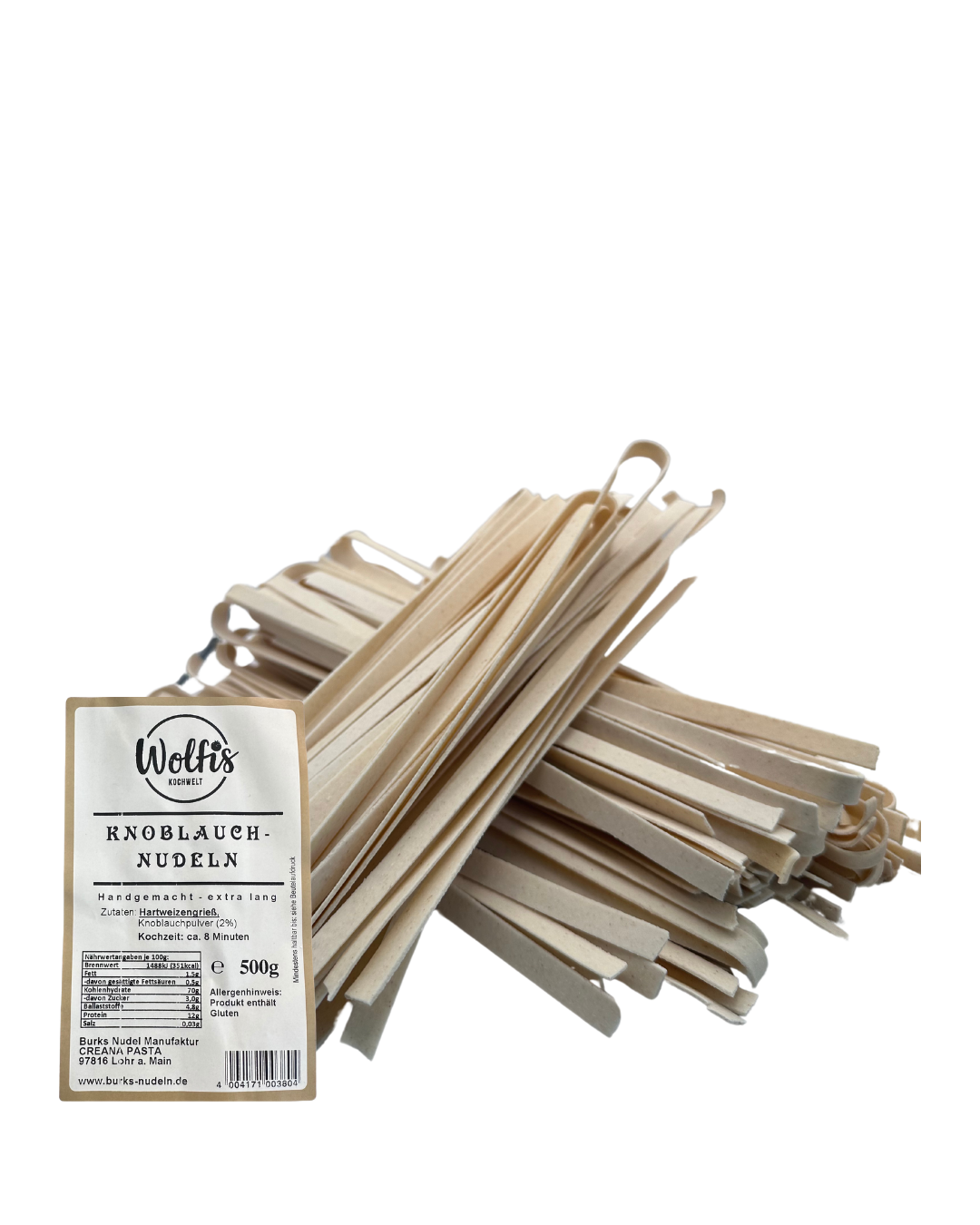 Wolfis Knoblauch-Nudeln