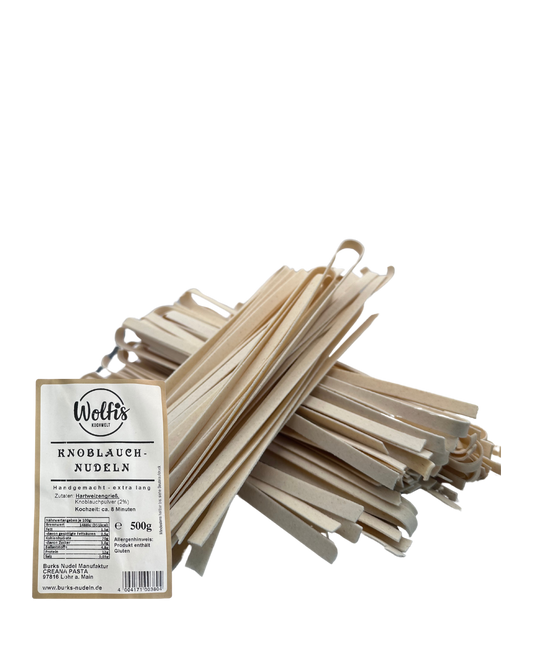 Wolfis Knoblauch-Nudeln