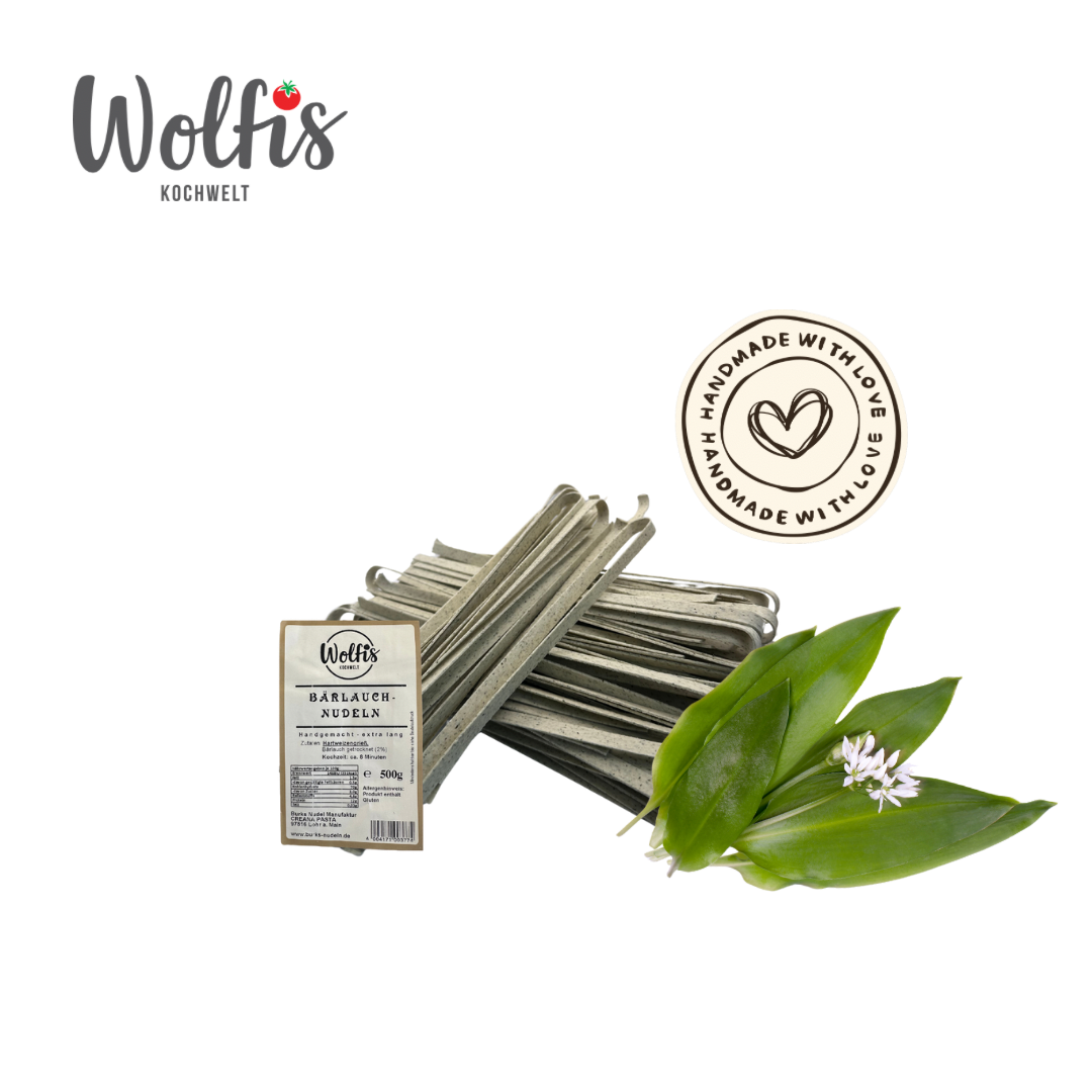 Wolfis Bärlauch-Nudeln