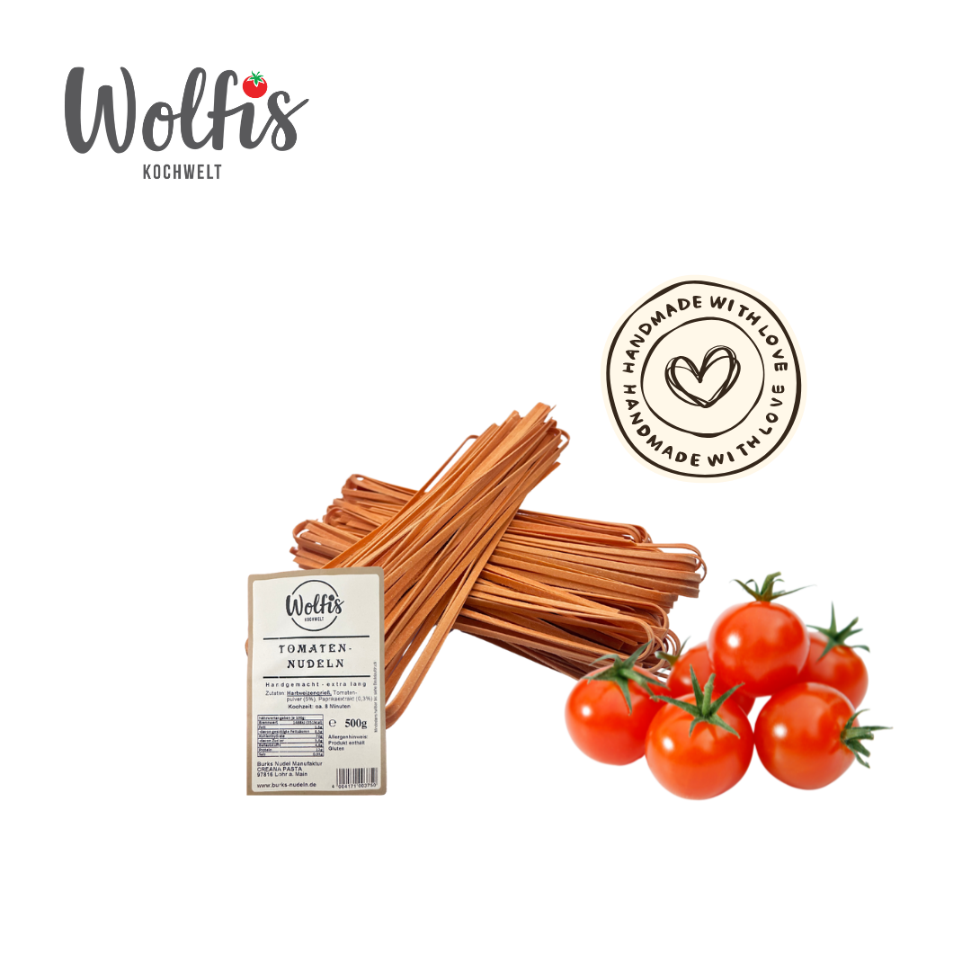 Wolfis Tomaten-Nudeln
