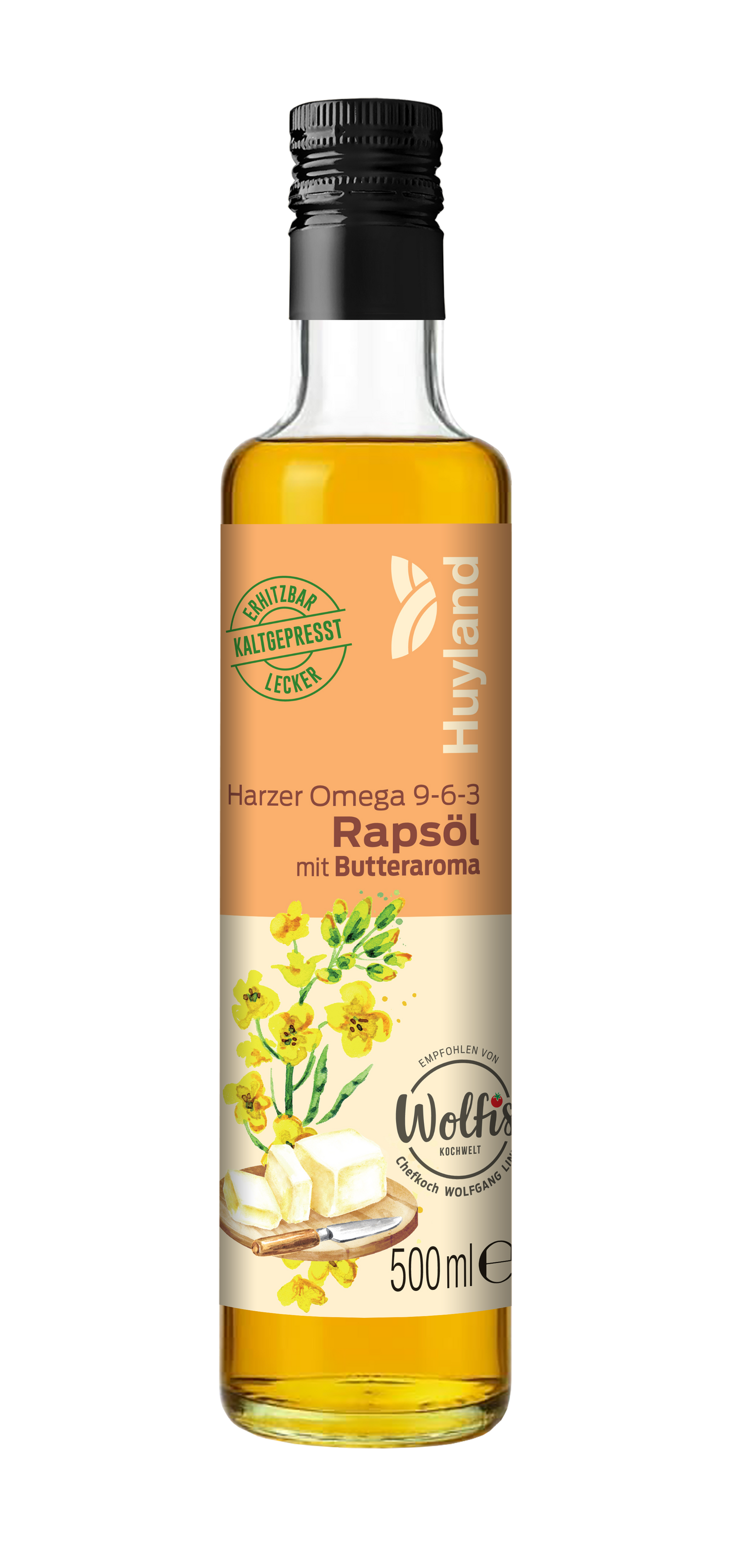 Wolfis Rapsöl mit Butteraroma