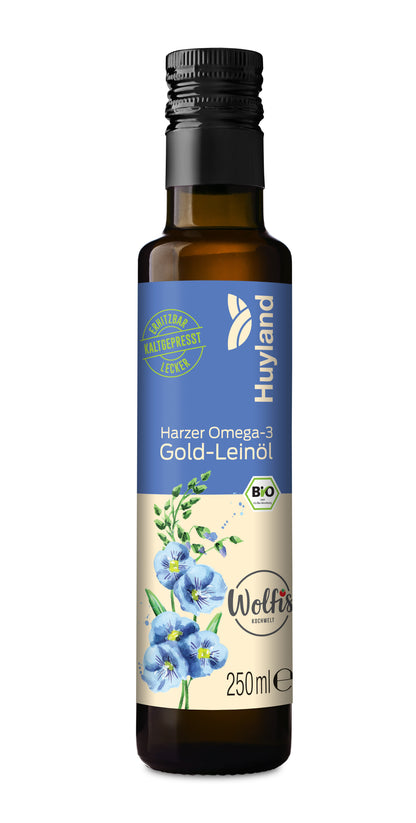 Bio Wolfis Gold-Leinöl