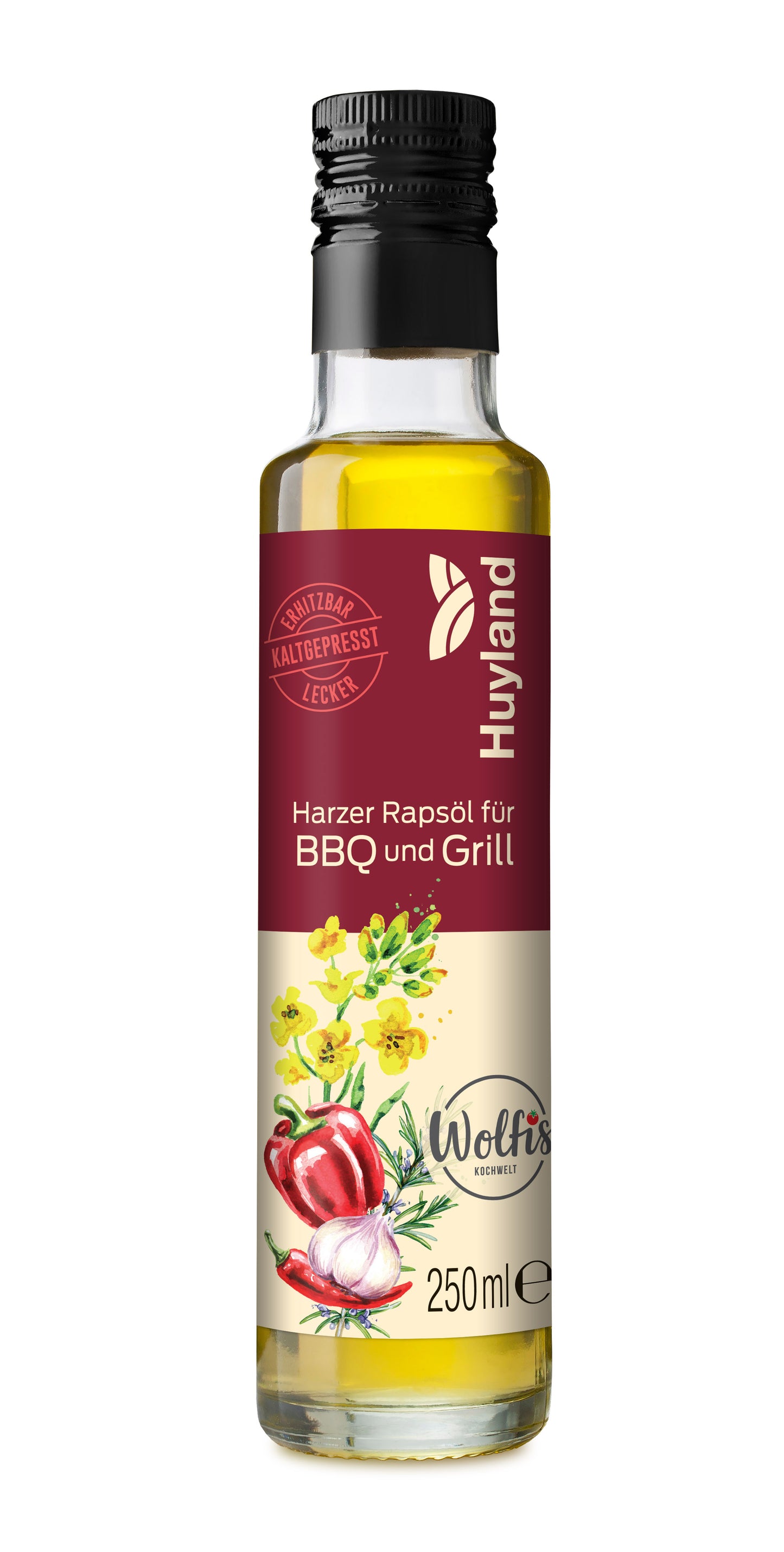 Wolfis Harzer Rapsöl für BBQ und Grill