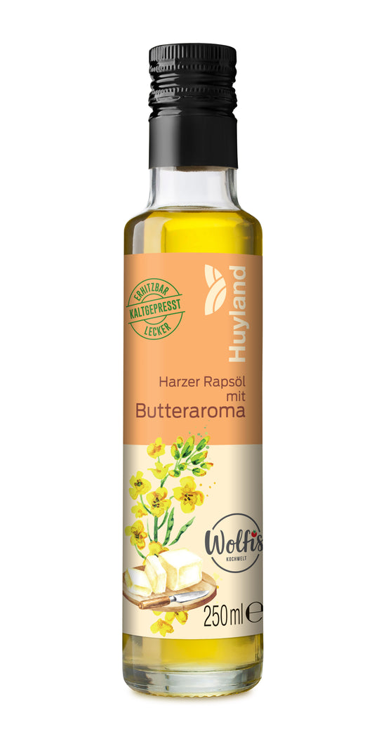 Wolfis Rapsöl mit Butteraroma